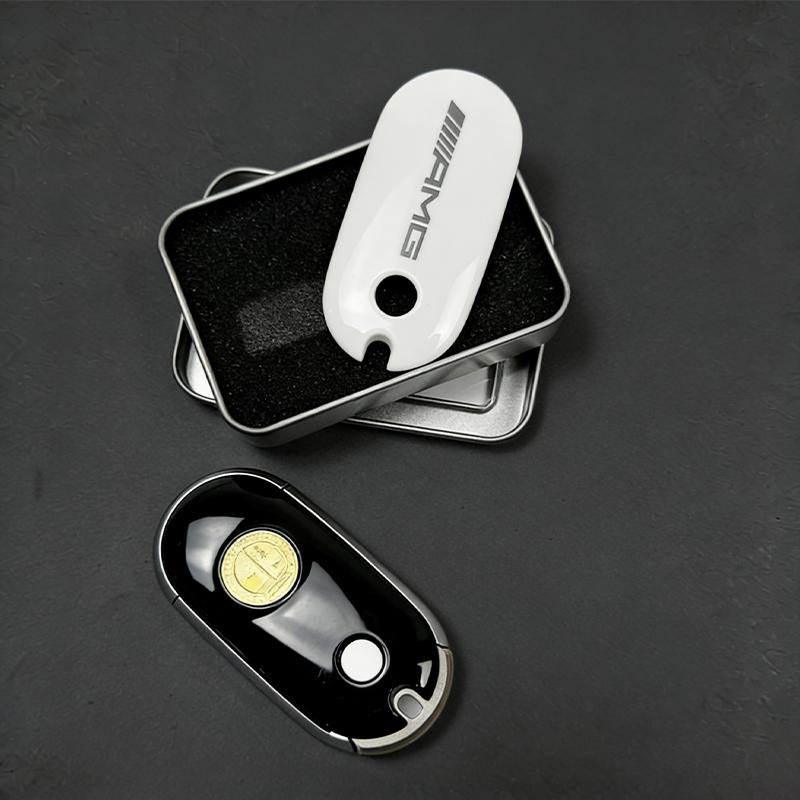 Genuine Car Key Shell Back Cover For Mercedes Benz C S Class W206 W223 S350 C260 C300 S400 S450 S500 Replace Rear Cover Case Fob QL0