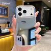 Luxury Plating Make Up Mirror Acrylic Phone Case For iPhone 17 Air 16 15 14 13 12 11 Pro Max XS X Max Plus Shockproof Back Cover