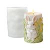 Easters Rabbits Silicone Mould Crafting Supplies For Resin Candle Decoration And Projects