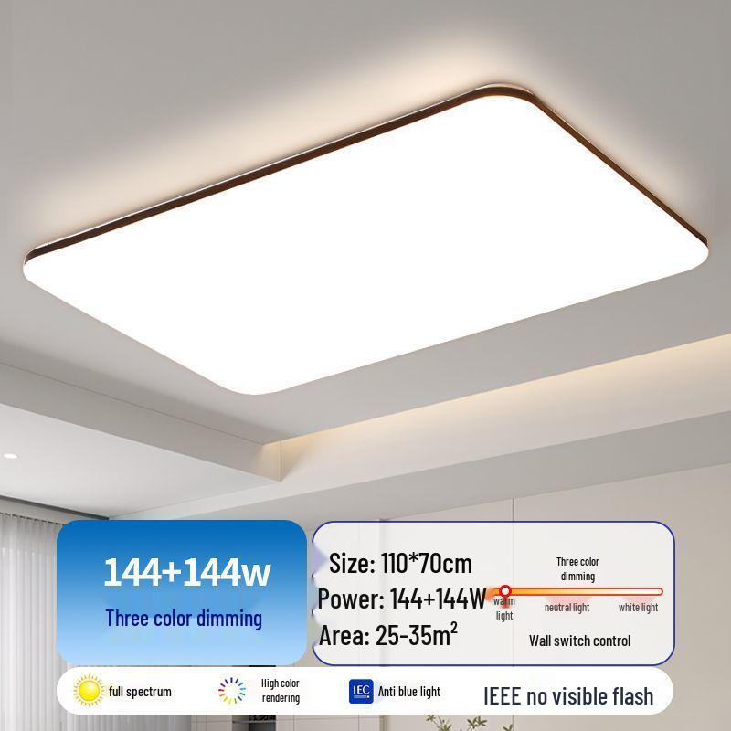 2025 Modern Minimalist LED Ceiling Light for Living Room, Bedroom, Study & Balcony - Super Bright