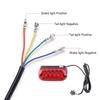 48V Electric Bike Brake LED Light Rr Tail Warning Lamp Cycling Accessories