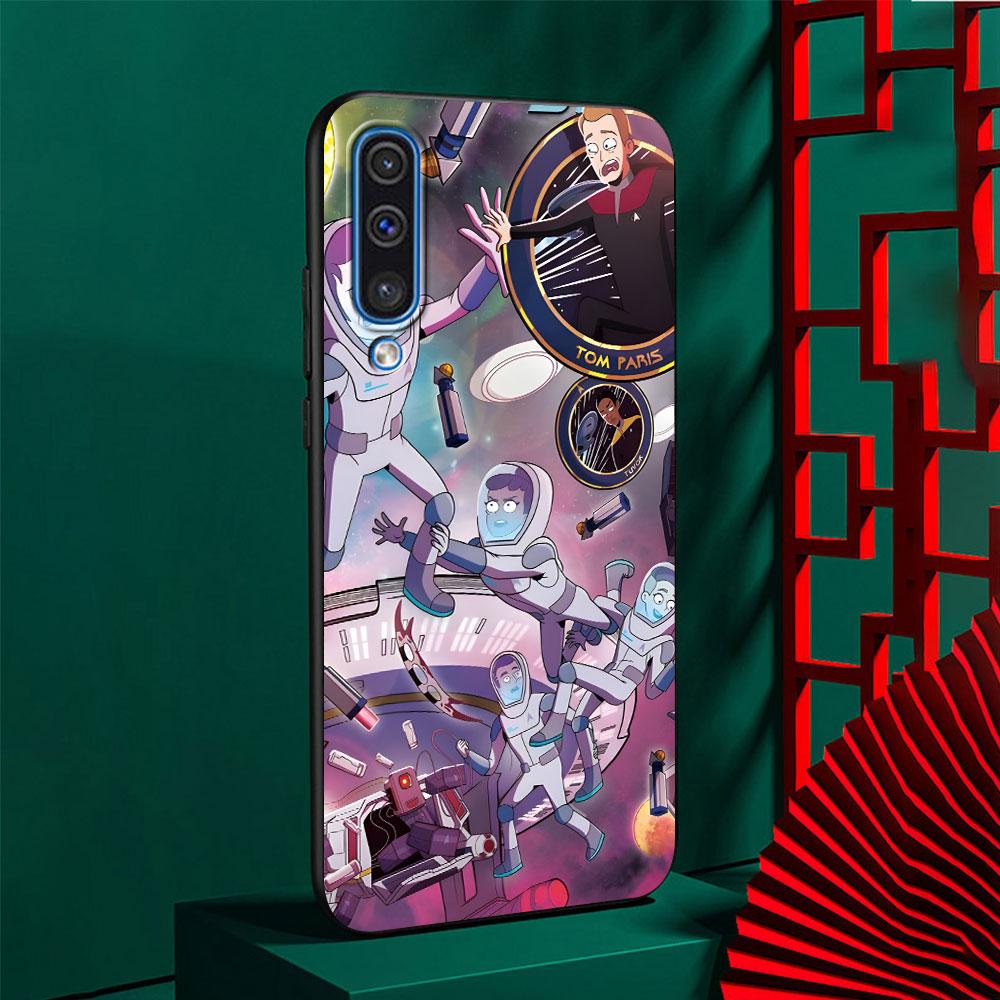 Star Trek Lower Decks Case for Samsung Galaxy A03 A04s A20 A30 A20e A70 A70s A50 A40 A30s A50s A20s A10s TPU Black Phone Cover