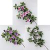 Fake Gardenia Flower Decor For Home And Events With Silk Fabric For Photography And Wedding Backdrops