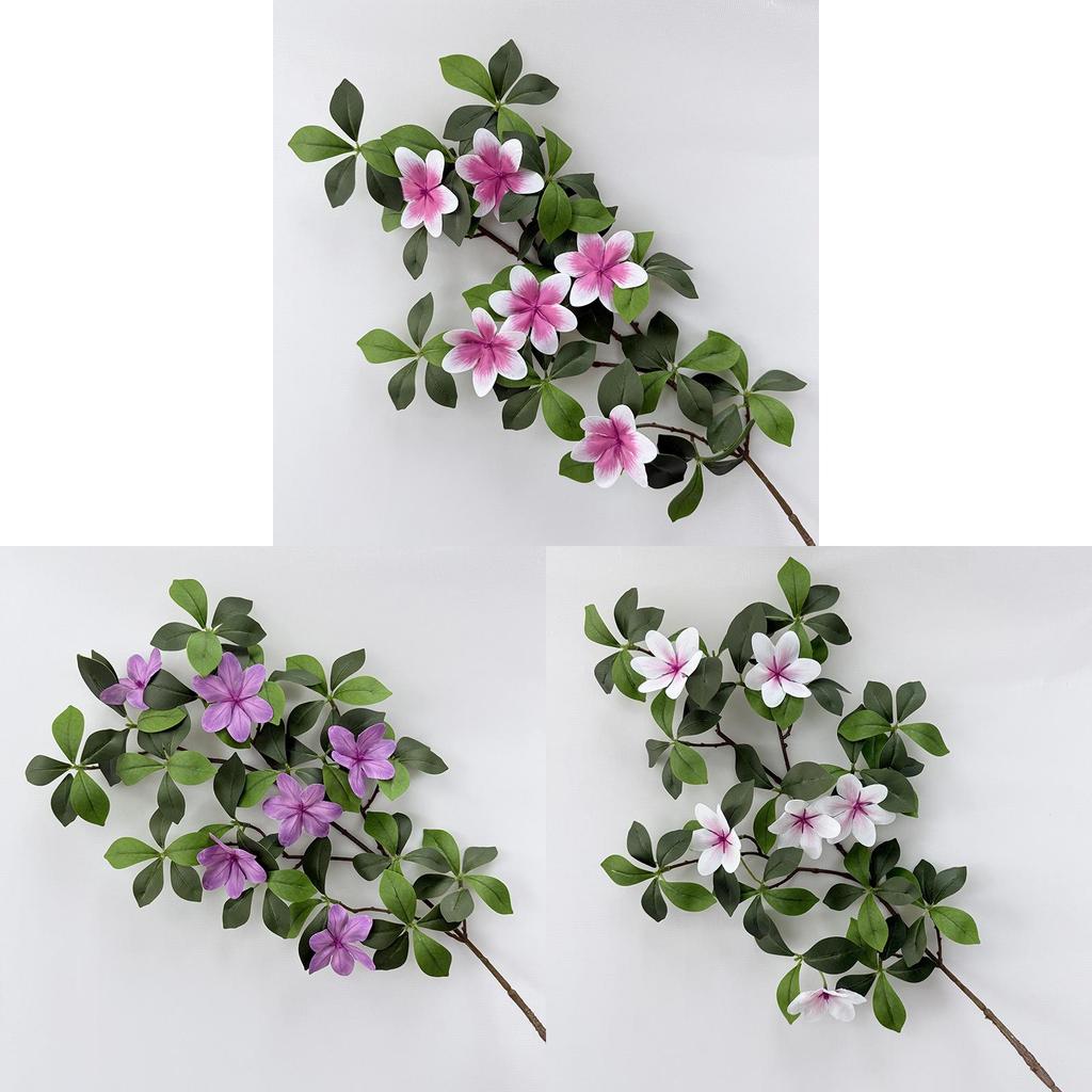 Fake Gardenia Flower Decor For Home And Events With Silk Fabric For Photography And Wedding Backdrops