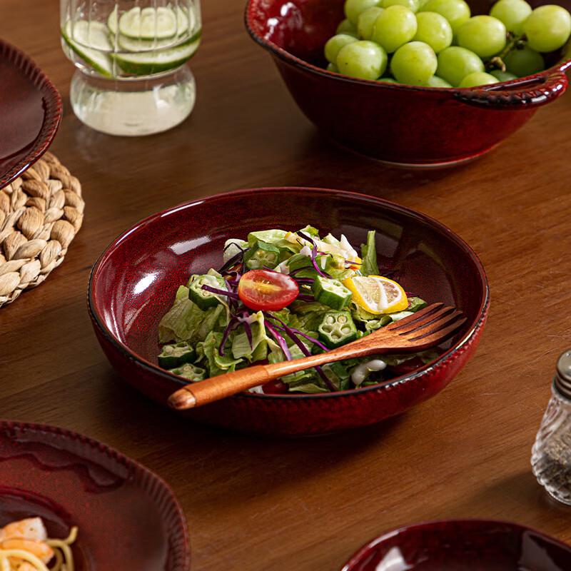 WQ Ceramic Round Dinner Plate 7.5 inch Round