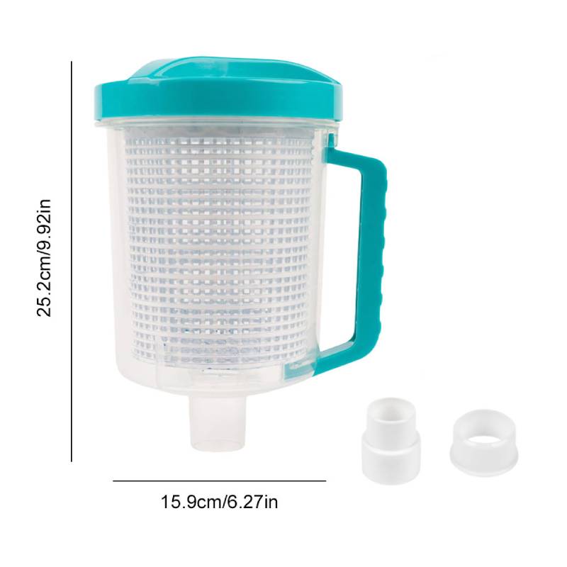 

Inline Pool Leaf Canister Leaf Trap Catcher Pool Leaf Collector Pool Vacuum Filter for Hayward W560 W26705 Pentair R211084