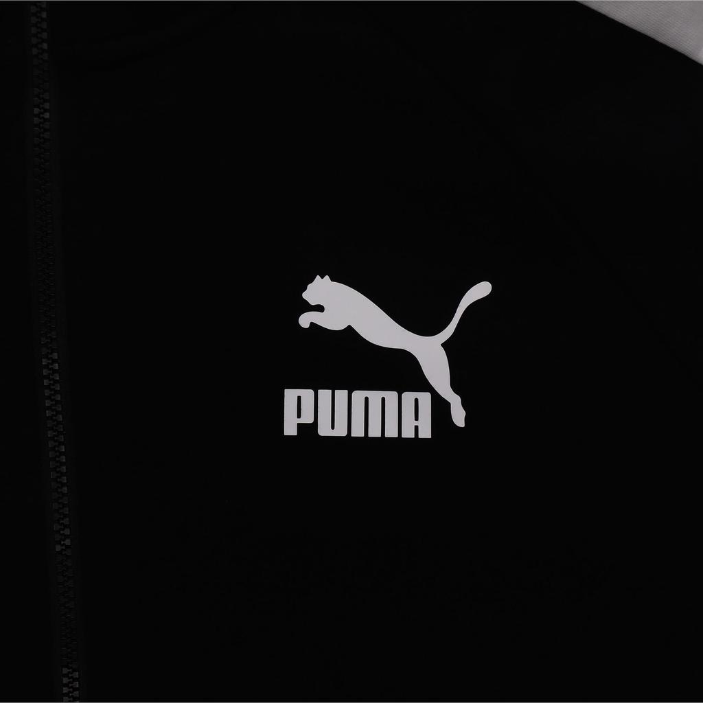 PUMA One Piece Mixed Media Jackets Men's Black Stand Collar Moderate Other 599331-01
