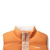 Li Ning Table Tennis Series Comfortable Casual Simple Stand Collar Zipper Letter Warm Vest Unisex Vest Pheasant-Brown AMRV065-4