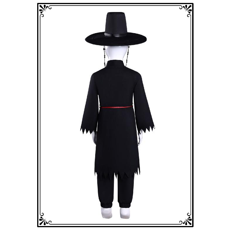 Saja Boy Cosplay Anime Movie Demon Hunter Jinu Group Singing Korea Style Boy Band Idol Outfit Halloween Party Costumes