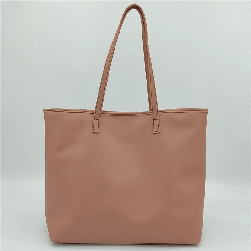 Fashion Women's Totes bag Large capacity purse and handbags Soild Pu Leather Single shoulder bag A4 commuting class schoolbags