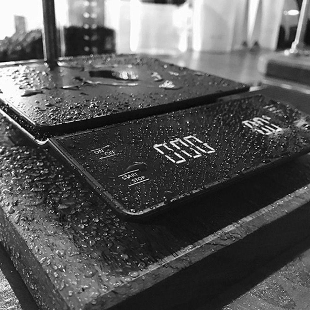 LCD Digital Kitchen Weight High Precision Coffee Scale Multifunction Electronic Balance  Espresso