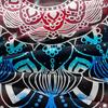 3pcs Blue Bohemian Style 3D Printed Beding Set Comfortable Soft Duvet Cover King Quen Twin Sized Dimensions Birthday Gift Bedrom Decoration