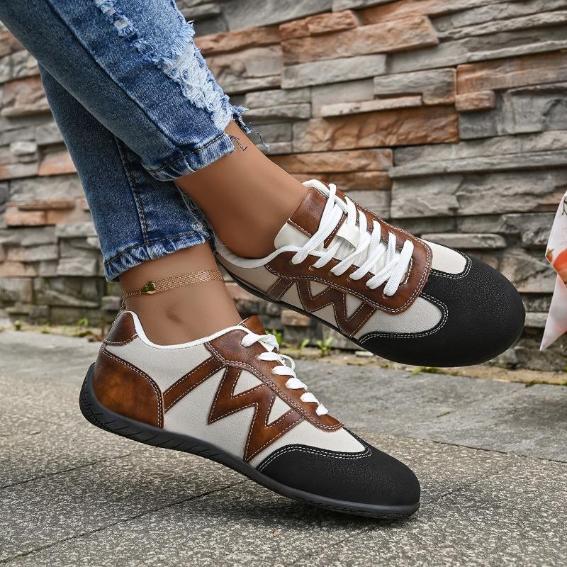 Women Soft‑Sole German Trainer Sneakers Flat Casual Shoes