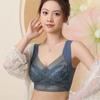 Ice Silk Seamless Bra: Women's All-in-One Gathered Sports Vest for Summer