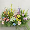 Mori Style Artificial Floral Row for Garden, Wedding, or Window Decoration