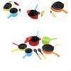10Pcs Little Chef Kitchen Set Toys Gift Role Playing Kids Cooking Playset Pretend Play