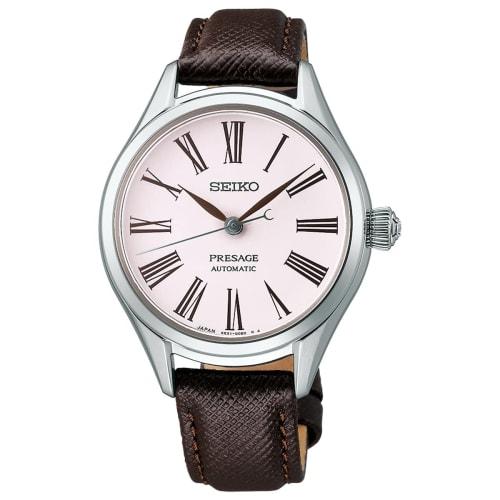 

Seiko Presage Automatic Mechanical Watch, Women s SRRX001, Prestige Line, Enamel Dial, Core Shop Exclusive, Limited Edition