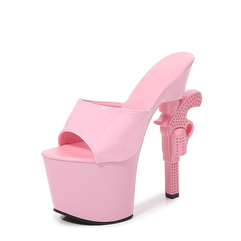 Platform Nightclub Thick Heel High Heels Car Model Female Catwalk Shoes