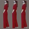 Women's Summer Fashion Suit: Short Slim Fit Top & Wide-Leg Pants Two-Piece Set