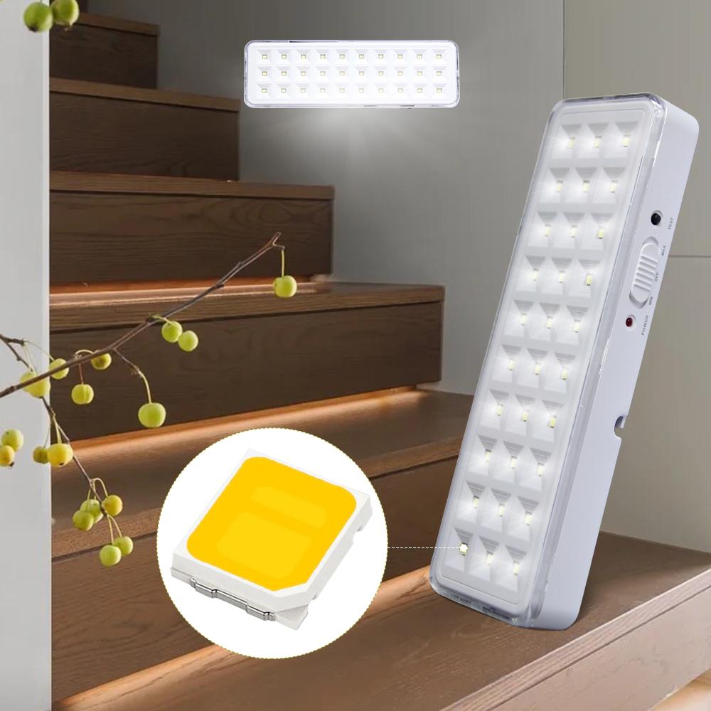 Grup 30LED Lumini de Pompieri Lumină de Evacuare de Urgență Lumină de Camping în Aer Liber Bec de Perete pentru Acasă pentru Pană de Curent