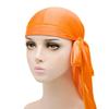 Unisex Adult Satin Long Tail Doo Rag Durag Bandanas Cap Pirate Hat Turban Men Hip Hop Headband Biker Headwrap Women Headwear