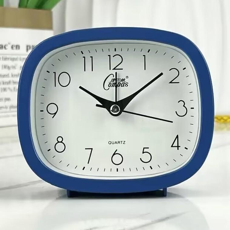 Large Digital Silent Elderly Alarm Clock Simple Square Clock Student Dormitory Table Desktop Bedside Clock