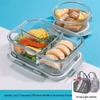 Multipurpose Glass Microwaveable Lunch Box Set