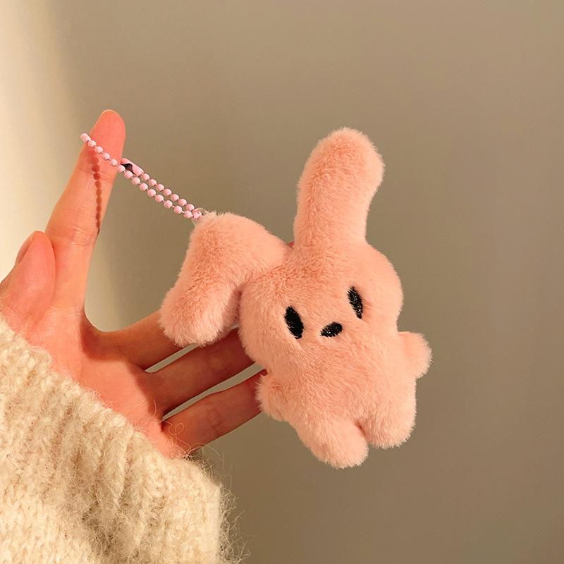 Cute Doll Pendulum Small Gift Pendant Ground Marketing Cartoon Keychain Plush Doll Backpack Bag Lanyard Accessories