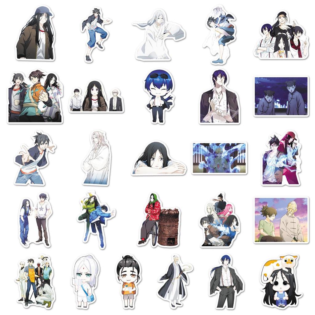 51 Anime Zhang Chulan Stickers: Waterproof Decorations for Computers, Cups, Diaries