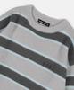 Kaipai Kush Stripe Knit (Gray) K25Zb169
