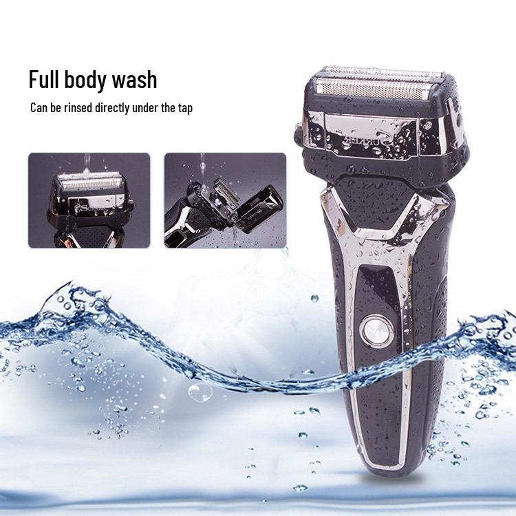 Smart Rechargeable LCD Electric Shaver for Men, RSCW-9008