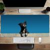 Cute Cartoon Dog Mouse Pad Large Gaming Accessory XXL Game Rubber Deskmat HD Non-Slip Computer Keyboard Mat Laptop Long Mousepad