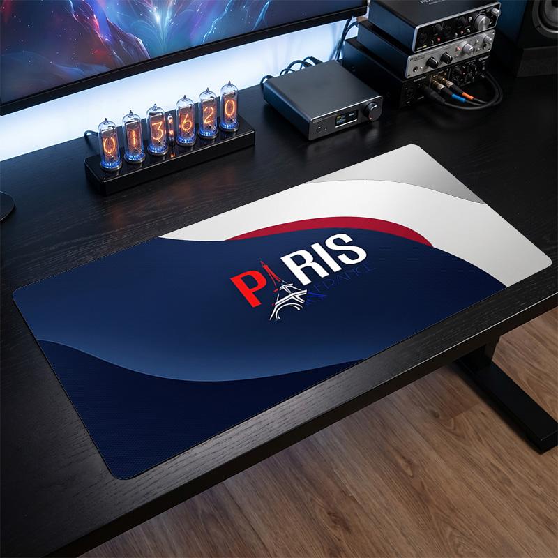France Football Crest Mouse Pad, Extended Non Slip Rubber Desk Mat for Gaming Office Laptop Fan Gift