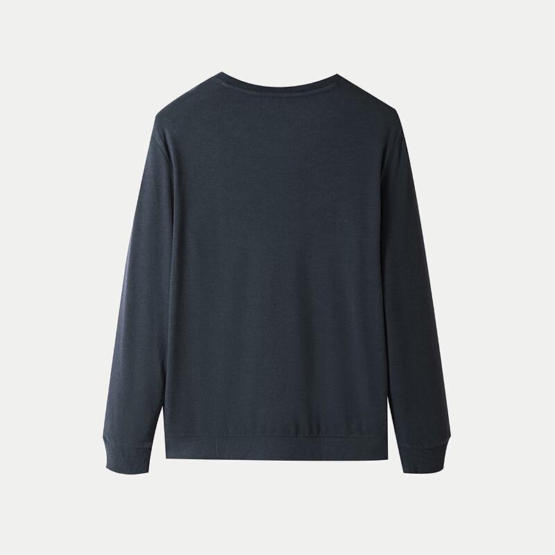 HLA Men's Solid Color Lyocell Blend Thermal Underwear Set