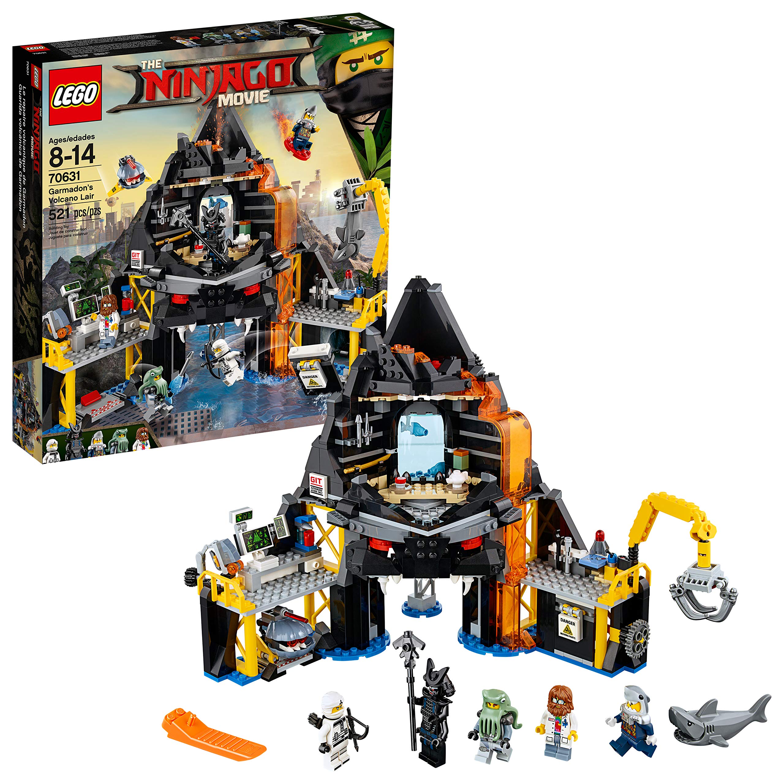 

LEGO Ninjago Movie Вулканическая база 70631 (Лего) Гармадон