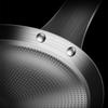 Long Handle Stainless Steel Oil Skimmer Reusable Kitchen Strainer  Restaurant Supplies