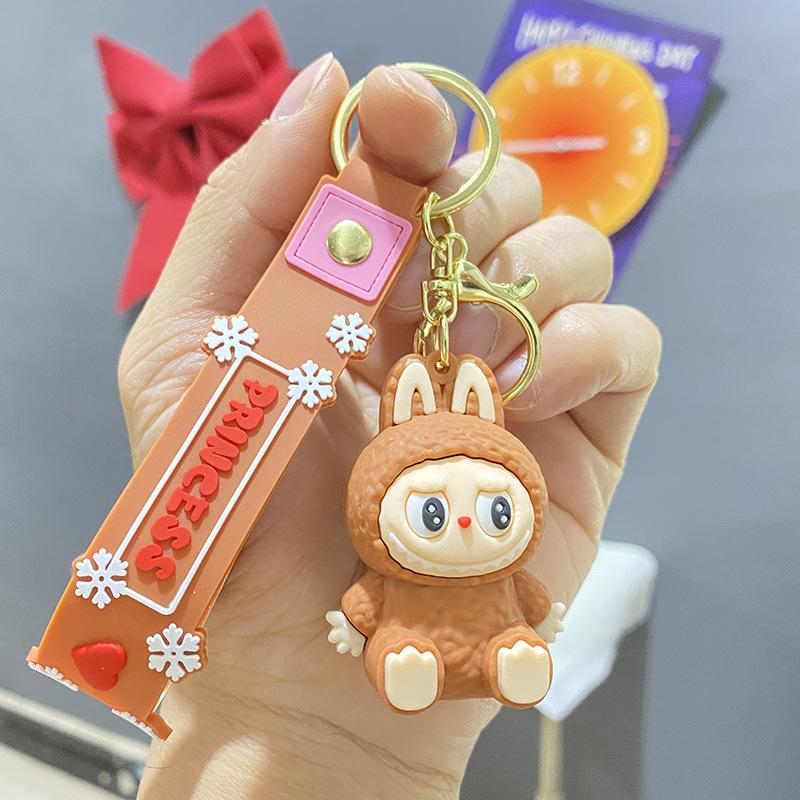 Kawaii Klíčenka Přívěsek na Zavěšení do Auta Dekor Kreslený Přívěsek na Klíče na Zavěšení na Batoh Ozdoby
