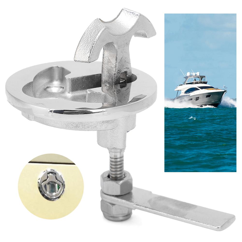 316 Stainless Steel Boat Steering Lock Latches Tension T Handle Ship Hardware Accessories