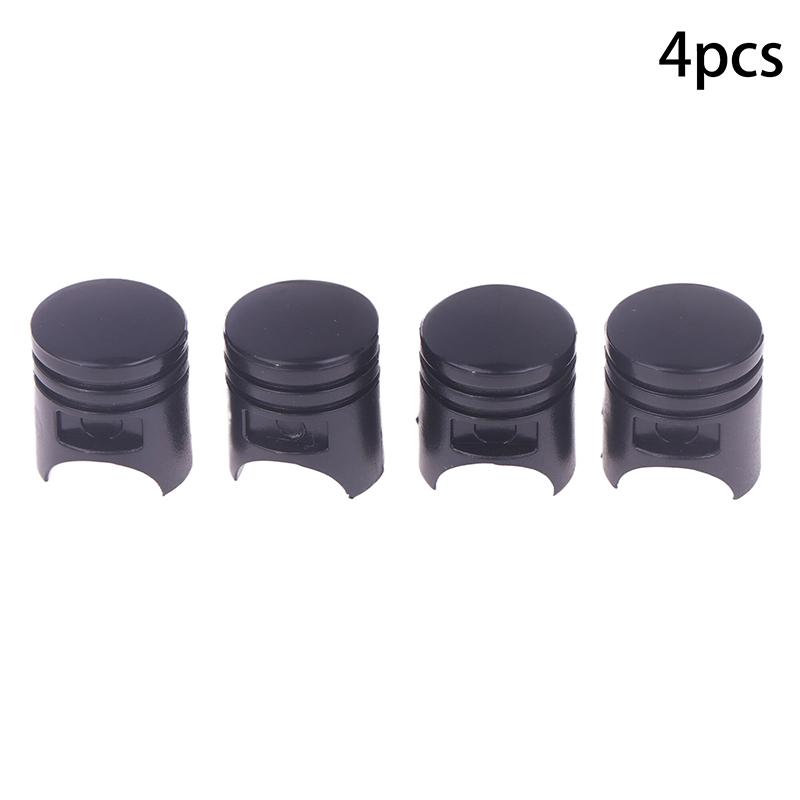 4Pcs Wheel Valves Nozzle Caps Leakproof Tire Valve Caps Dustproof Protection Cover For Car Truck Bike Motorcycle