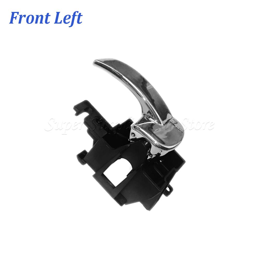 Left Right Front Rear Inner Door Handle 80671-4X02B 806714X02B 80670-4X02B 806704X02B For Nissan Navara D40 Pathfinder 2004-2014 Front Left