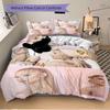 3Pcs Hairstyles Through Ages Bedding Sets For All Sizes New 3D Printed Bed Cover Comforter Duvet Cover Pillowcase Bedroom Decoration
