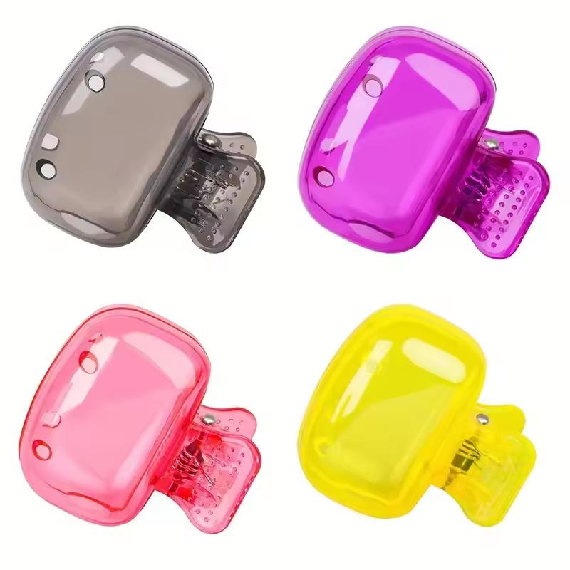 Travel Toothbrush Head Covers Toothbrush Protector Cap Brush Pod Case Protective Portable Plastic Clip for Household Travel