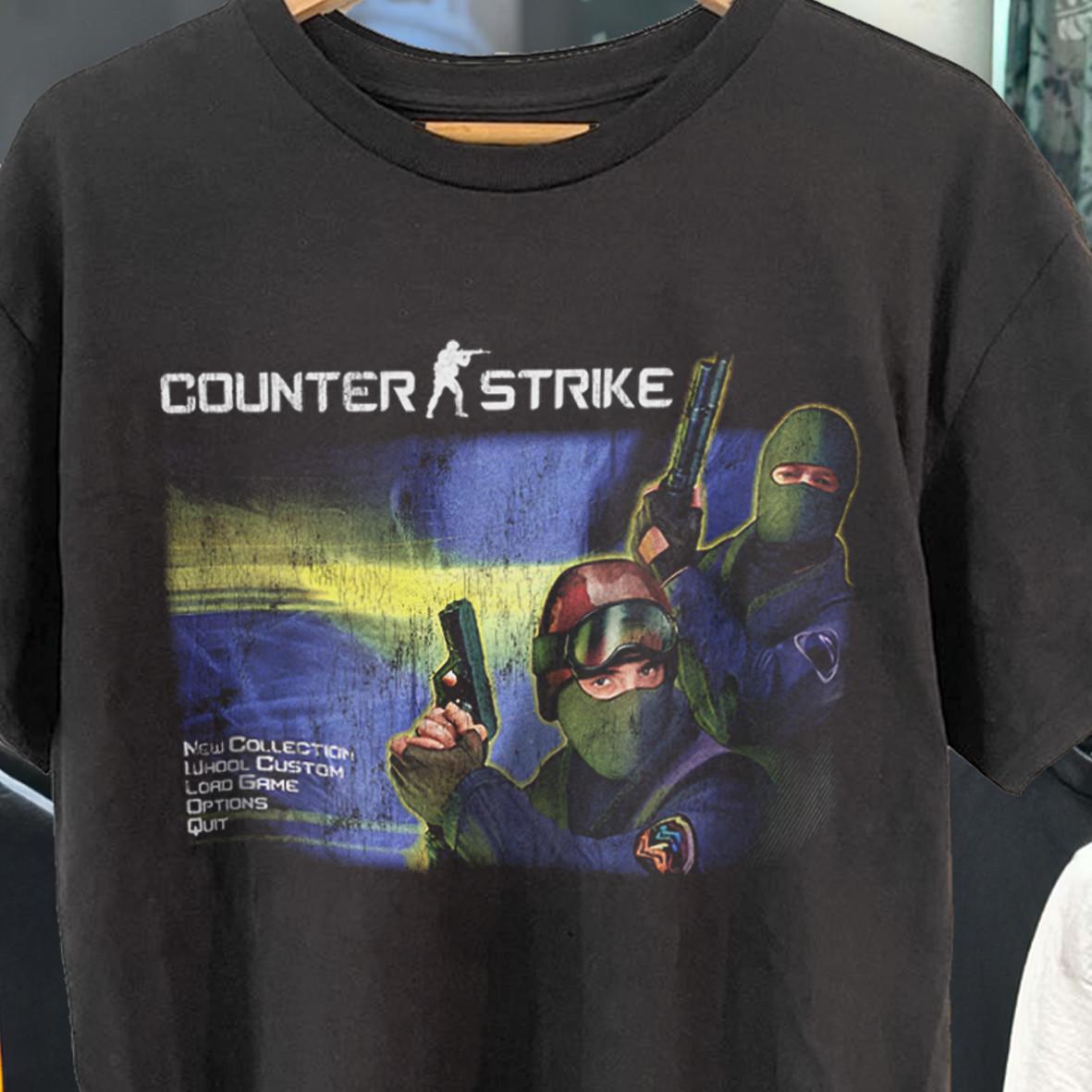 99 Cs 1.6 Landing Promo T-Shirt Black XXL S