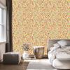 Wallpaper Small Flowers Cream, Beige, Peach and Yellow 50x1000