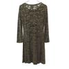 MAX&CO Made In Italy Overall Handle Long Sleeve Cut Mini Dress S Tricot Women Used
