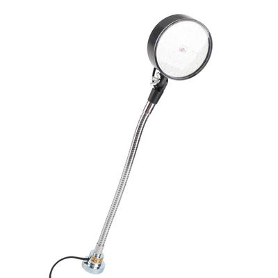 Lampe mit Magnetfuß Hohe Helligkeit Legierter Stahl Flexibler Schwanenhals Arbeitslampe zum Lesen DC24V
