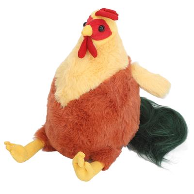 Stuffed Chicken Toy Lifelike Cute Decorative Plush Animal Toy for Easter Party Bedroom