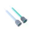 10Pcs Epoxy Adhesive Mixing Nozzle Static Mixing Nozzle MB5-16L Mixing Tube (1:1Ratio) For AB Glue Gun Liquid Mixer