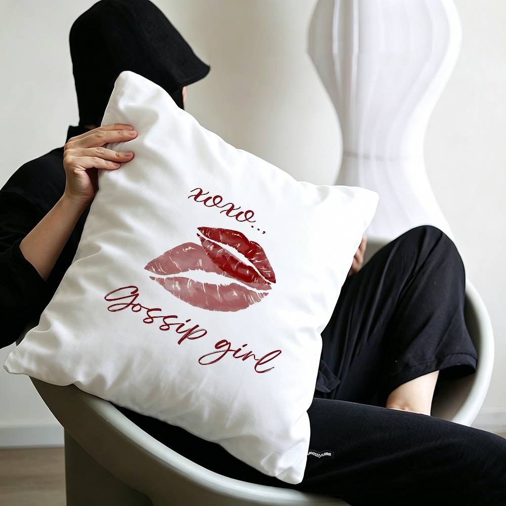Classic TV Series Gossip Girls pillow cover sofa cushion cover home room decoration children gift