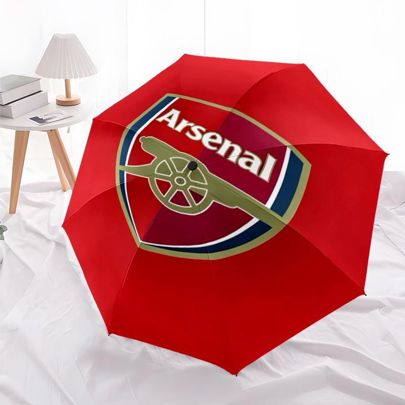 1pc A-Arsenal6 Umbrella, Sun Protection, And UV Shielding. It Has Eight Sturdy Ribs for Outdoor Use And Perfect As a Holiday Gift